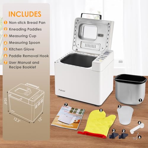 Patioer 2LB Bread Maker BM4705CA の商品画像 6