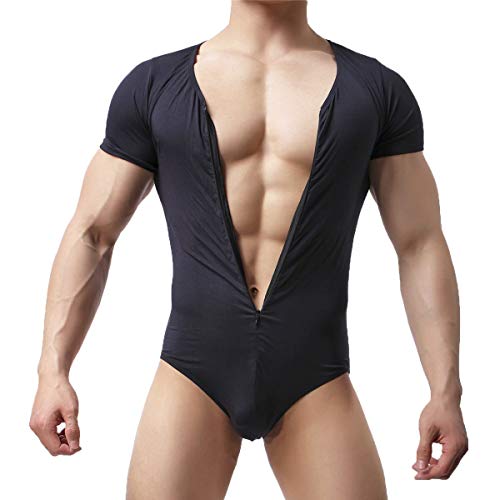 CSMARTE Intimo da Uomo Singlet Bodysuit Funzionale Sport Body Shaper Dimagrante Elastico Sculpting Underwear Canottiera