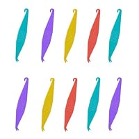 10 Stück Kieferorthopädische Elastische Einweg Kunststoff Zahnspangen, Zahnspangengummis, Zahnspangen Gummis für Brackets, für Zahnspangen