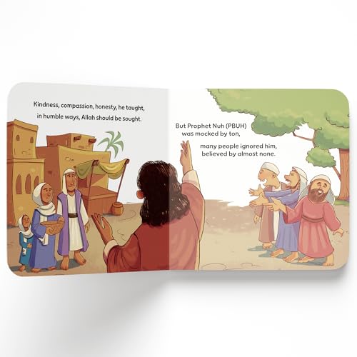 Image of First Quran Stories: Prophet Nuh (PBUH) and the Ark: An Illustrated Story Book for Kids About Prophet | Inspirational Islamic Story | Teaches About Faith, Patience & Obedience to Allah | Ages 5+ [Select Learning]