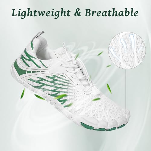 Image of Hike Footwear Barefoot Shoes, Pro Barefoot Shoes Women Men, Athletic Hiking Shoes, Minimalist Water Shoes Breathable Quick Dry Zero Drop Trail Running Shoes with Non-Slip Sole & Wide Toe Box