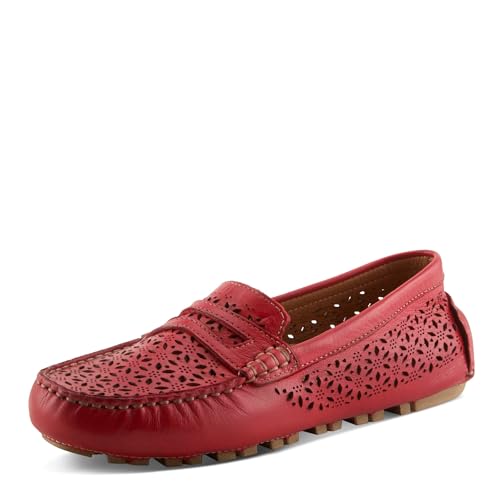 Image of Spring Step Crain Women's Laser-Cut Out Moccasin with Removable Insole