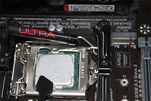 Image of Ultra (2g) Premium Thermal Paste for All CPU GPU Xbox PS4 PS5 high Thermal Conductivity incl. Cleaning Cloth and Spatula