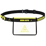 Dorsal Keeper Porta Dorsal cinturón Deportivo número de competición Trail Running Triatlón duatlón Ciclismo Maratones Marcha nórdica 4 Colores Unisex (Amarillo)