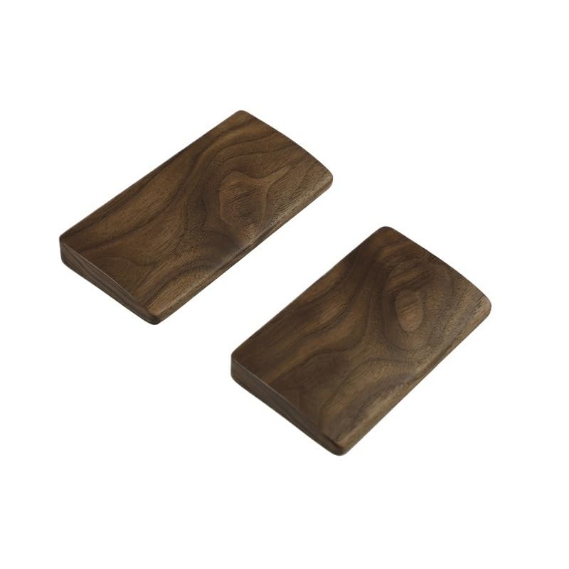 Wrist Rest Zweihand-Tastatur-Handgelenkauflage, Walnussholz-Handgelenkauflage, geeignet for Büro-Lernspiele, bequeme Tastaturauflage Handballenauflage