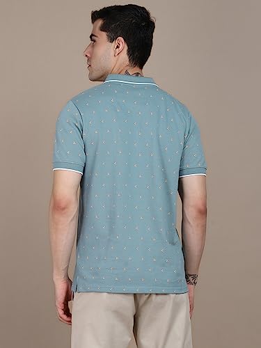 Image of Dennis Lingo Printed Polo Tshirt for Men