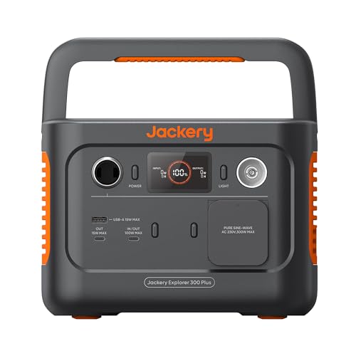 Jackery Explorer 300 Plus Tragbarer Powerstation, 288 Wh...