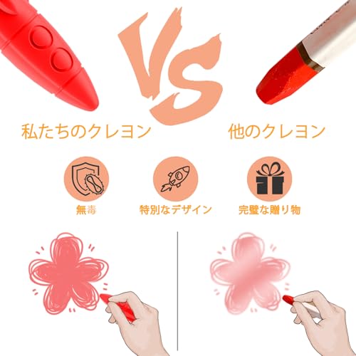 JUPITEARTH クレヨン ロケット型その3