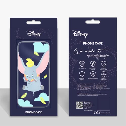 Ert Group Mobile Phone Case For Samsung S21 Fe Original And Officially Licensed Disney Pattern Dumbo 014 Optimally Adapted To The Shape Of The Mobile Phone, Partially Transparent #TOP1