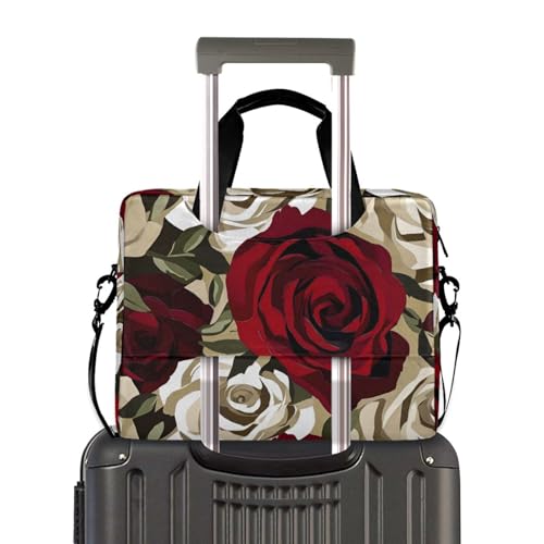 Bolso Bandolera para Laptop con Diseño Floral miniatura 2