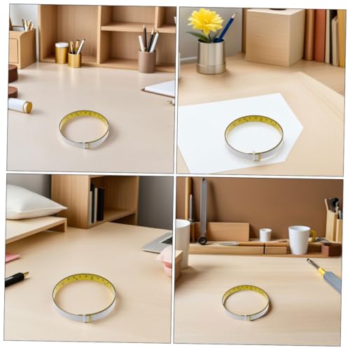 Cinta Métrica Adhesiva para Medición 4 pcs Amarillo miniatura 3