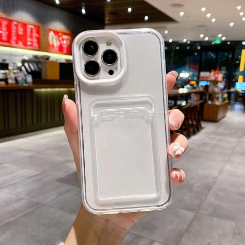 Coque iPhone transparente anti-choc finie les rayures avec ce contour blanc en TPU solide