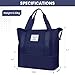 BuzToz Women's Duffle Bag-798E, Dark Blue, L