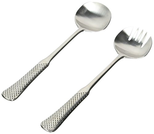 Global Cutlery 9-3/4-Inch Salad Serving Set, 2-Piece