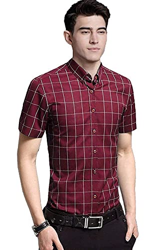 Image of IndoPrimo Men's Regular Fit Cotton Casual Shirt