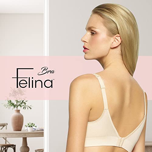 Felina Women's Wire-Free Seamless Bra with Removable Pads - Comfortable Bras for Women, Wireless Bras4
