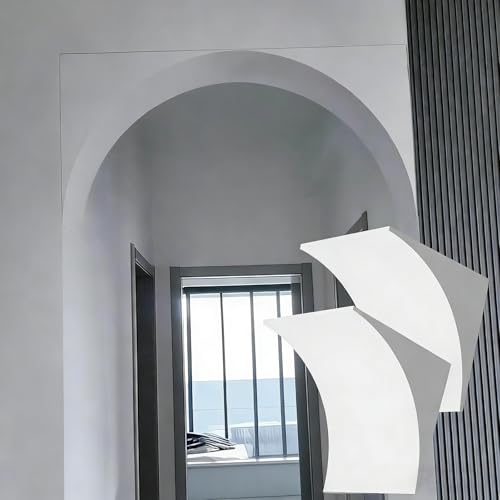 Arco de puerta para pasillos estrechos sin luz juego de 2 piezas 2