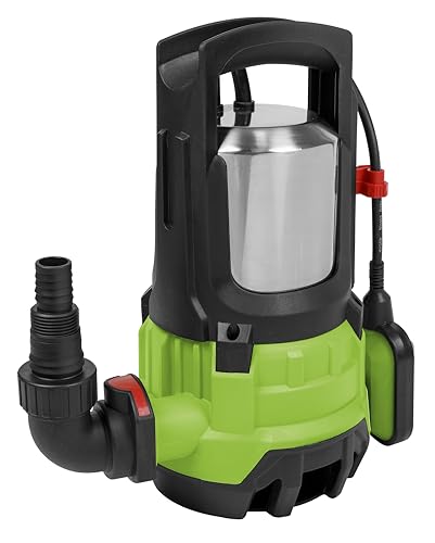 Sealey WPD415 High Flow Submersible Stainless Dirty Water Pump Automatic 417ltr/min 230V