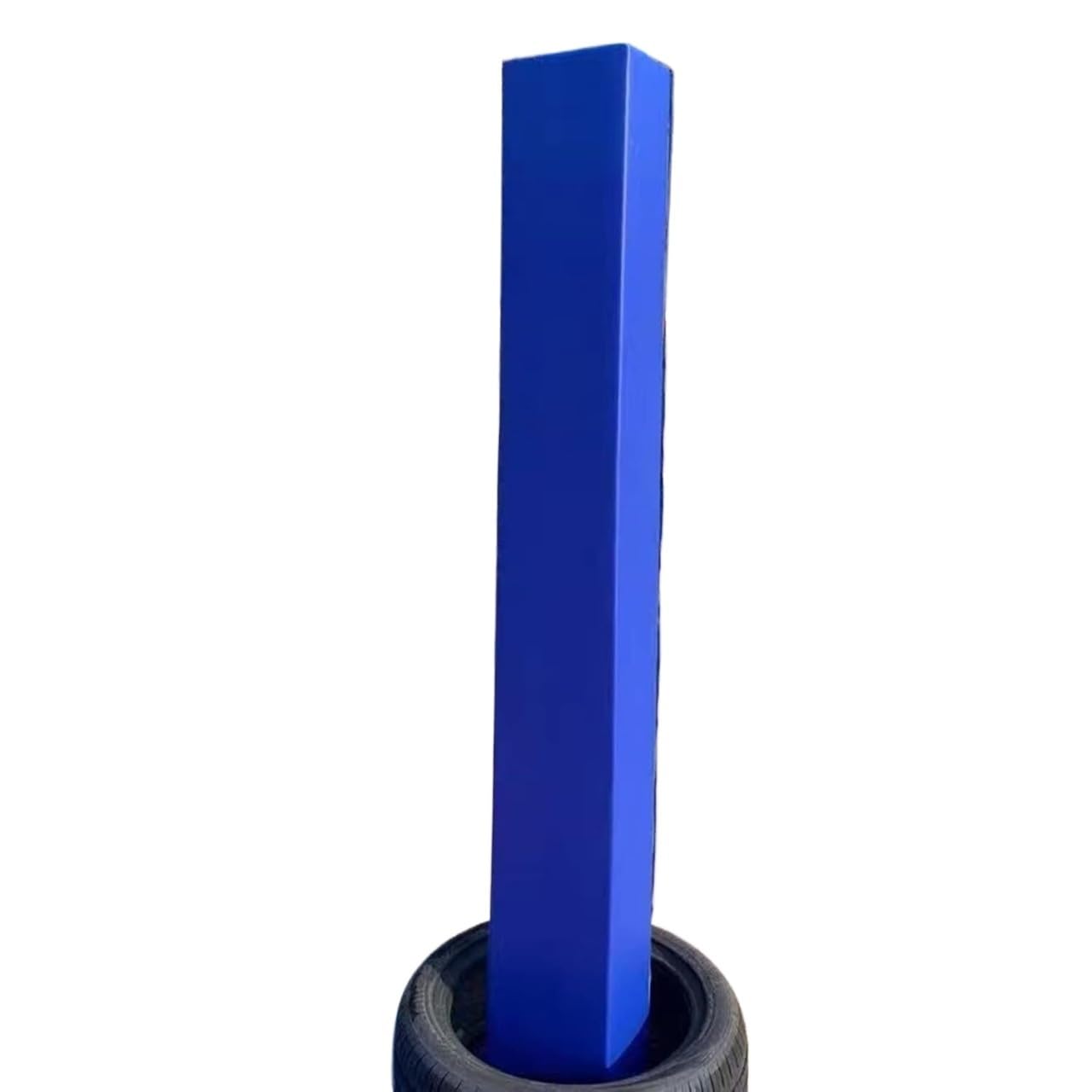 Rembourrage en mousse de poteau extérieur bleu pour jeux d'enfants