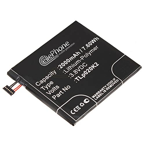 cellePhone batería Li Polymer para Alcatel One Touch Idol 3 4.7 (reemplazado TLp020K2)