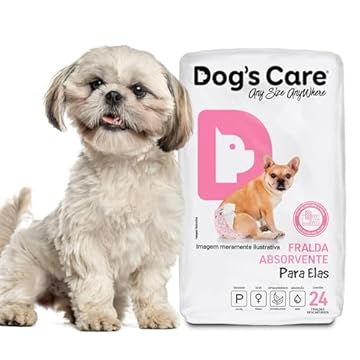 Dog's Care Eco Fralda Absorvente Para Fêmeas - P 24 Unidades