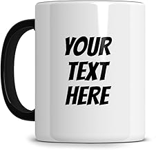 Personalised Mug with Text Various Designs to Choose From, Name Mug, Birthday Gift, Personalised Mug, Funny and Original Gift – 330 ml