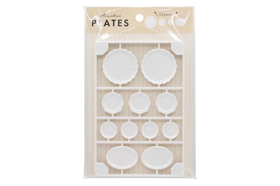 Amazon.co.jp: ミニチュア 食器 ホワイト 【まとめ買い250個セット