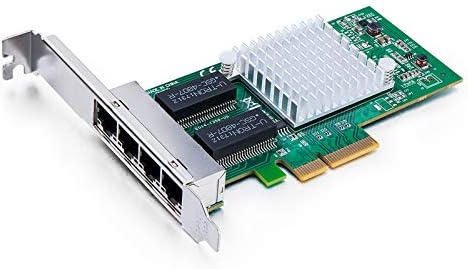 Gigabit PCIE Desktop Network Adapter for Intel EXPI9301CT - 82574L Chip, Single RJ45 Port, 1Gbit PCI Express Ethernet LAN Card , 10/100/1000Mbps NIC for Windows Server, Win8, 10 and Linux