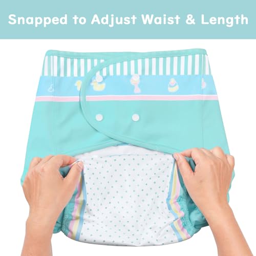 Image of Littleforbig Washable Adjustable Reusable Waterproof Cloth Adult Diaper Wrap Cover - Baby Parade S