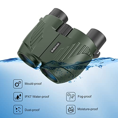 image for Rodcirant 20X25 Compact Binoculars for Adults and Kids,Large Eyepiece 
