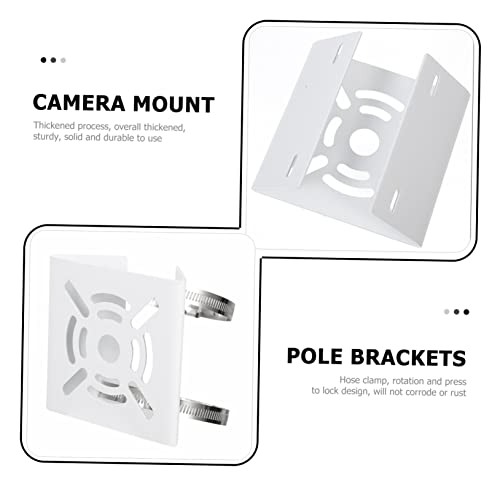 Artibetter Caixa De Suporte De Fio Suporte De Parede Suporte De Cctv Suporte De Poste Adaptador De P