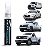 COSLAKE Car Touch Up Paint(Oxford White(Z1)) for Ford, Car Paint Scratch Repair Kit, Quick & Easy Solution to Repair, 2 in 1 Scratch Remover Pen with 2PCS Disposable Micro Applicators