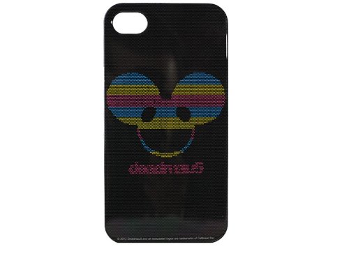 Audiology LNDM5112 Deadmau5 Fitted Hard Shell Cell Phone Case for iPhone 4/4S - 1 Pack - Retail Packaging - Rainbow Mau5