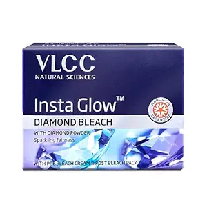 Insta Glow Diamond Bleach - 60g -Sparkling brightness & purification with Colloidal Diamond.