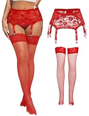 2-red Garter+stocking