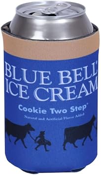 Blue Bell Ice Cream Beverage/Can Koolie Cookie Two Step