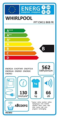 WHIRLPOOL Kondensation FFTCM118XBFR Wäschetrockner - Image 3