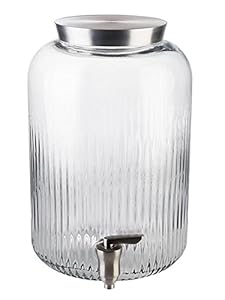 APS 10855 Getränkespender Glas 7 Liter