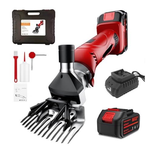 Quxxuol �d���n�T�~ �r�o���J�� 6�i�K�̑��x���� �d�C�͂��� �X�s�[�h ���R�A���[�^�[ �M���U �����\�ȃu���[�h�Ԋu 13���n �É����[�^�[ �r�E���M�p �K�[�f�j���O/���/�ʎ�/�Ɨp (���b�h,�o�b�e���[1�Ə[�d��1��)