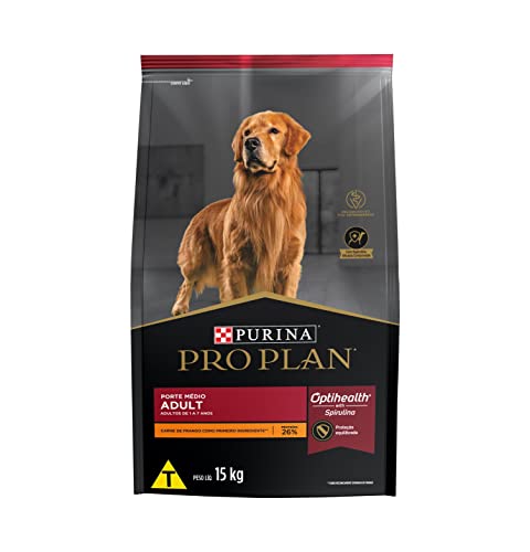 PURINA Pro Plan Ração Cães Adultos Médios Pro Plan Frango 15Kg
