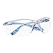 3M Safety Glasses, Virtua Sport CCS, 20 Pack, ANSI Z87, Anti-Fog, Anti-Scratch, Clear Lens, Blue Frame, Corded Ear Plug Control System