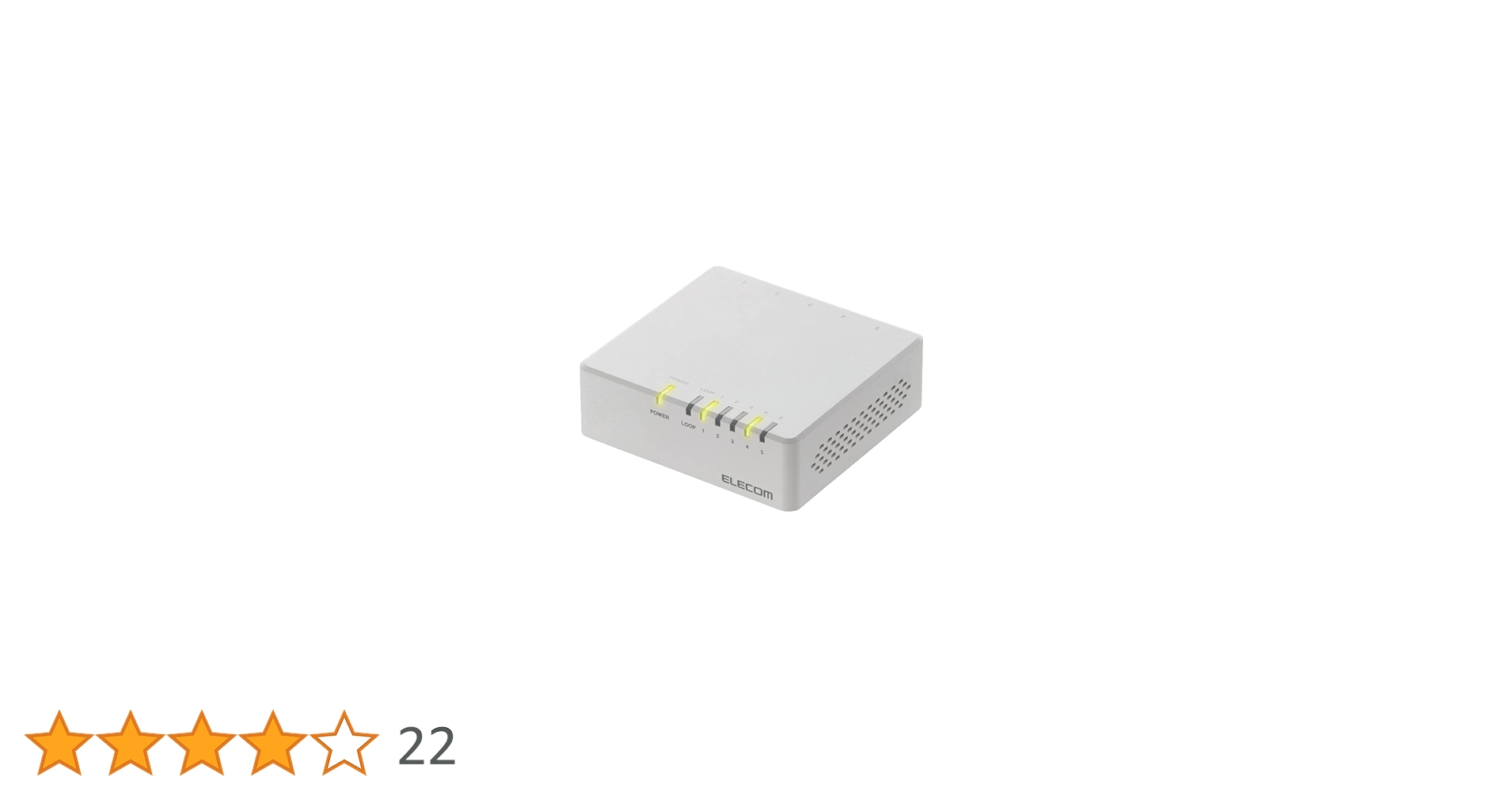 Amazon | エレコム スイッチングハブ 5ポート 10/100Mbps