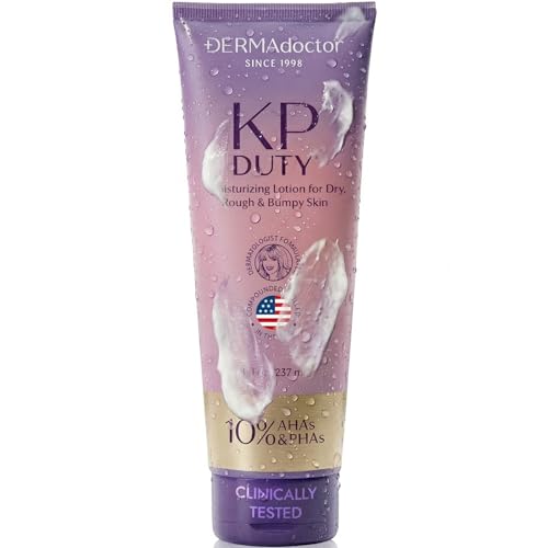 DERMAdoctor KP Bump Eraser Keratosis Pilaris Lotion – Gentle KP Cream for Arms and Full Body |...
