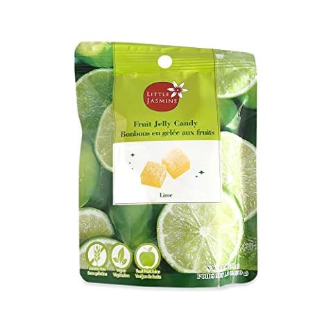 LITTLE JASMINE Fruit Jelly Candy Lime, 1.8 oz Cover