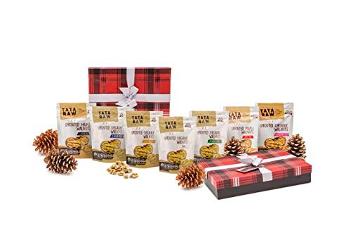 TATA RAWOrganic Sprouted Maple Walnuts Variety (Pack of 6)