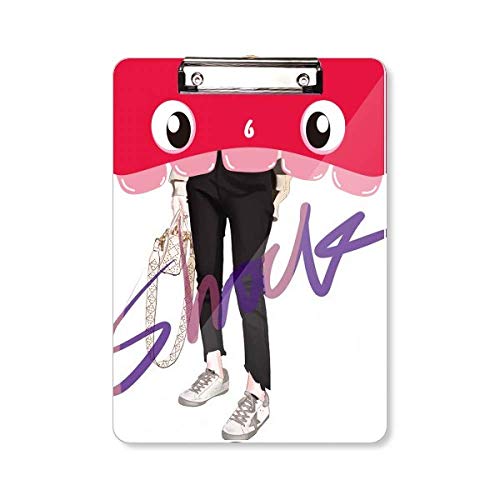 Porte-bloc Shock Girl A4 protégez vos documents des feuilles froissées