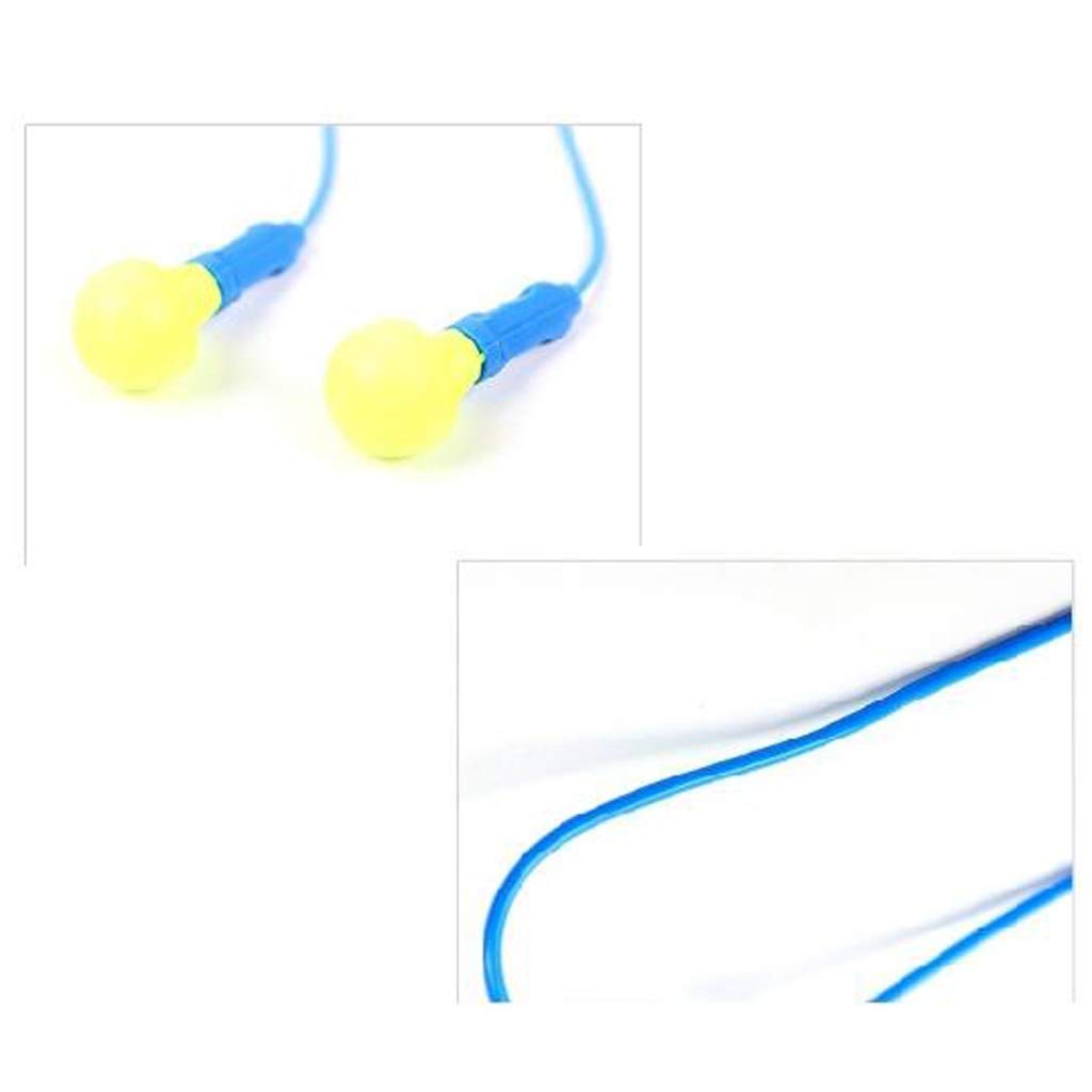 Gehörschutz Earplug No Rubbing Schaum Schaum-Linie Anti-Lärm Earplugs zum Schlafen und Lernen, um zu schlafen Geräuschreduzierung
