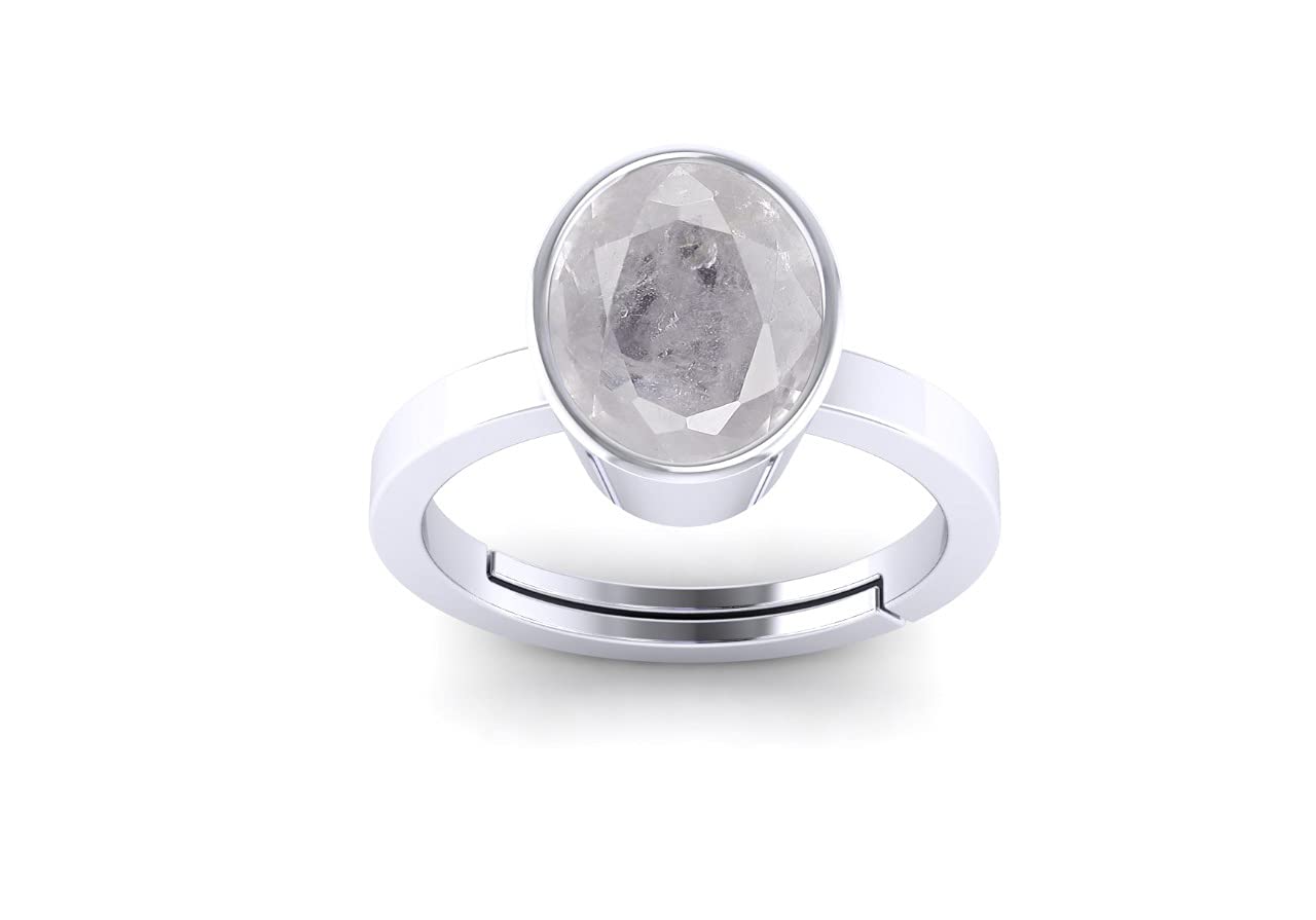 See full amazon price history chart for LMDPRAJAPATIS 12.25 Ratti 11.00 Carat AA++ Quality Certified Unheated Untreated Natural White Sapphire Pukhraj Loose Gemstone Silver Plated Ring Adjaistaible By Lab Certified LMDPRAJAPATIS 12.25 Ratti 11.00 Carat AA++ Quality Certified Unheated Untreated Natural White Sapphire Pukhraj Loose Gemstone Silver Plated Ring Adjaistaible By Lab Certified (B09WVR3F8V) Amazon Price History, Amazon Price Tracker