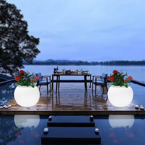 Lampe solaire pour pots de fleurs décorative étanche multicolore - 8
