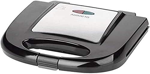 Sanduicheira Agratto Inox 2 Sid 02-220v 750w Agratto Inox 220v, 8...